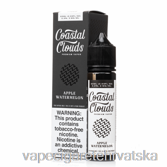 Vape Hrvatska Jabuka Lubenica - Obalni Oblaci Co. - 60 Ml 6 Mg